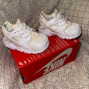 Nike Baby White and Cream Sneakers
